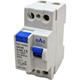 Oag 2X32A/30Ma Kaçak Akım Koruma Rölesi