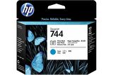 Hp 744-F9J86A Foto Siyah-Mavi Baskı Kafası