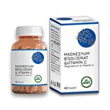 Anti Magnezyum Bisglisinat & Vitamin C 60 Kapsül x 2 Adet 