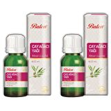 Balen Çay Ağacı Yağı-Hint Defnesi Yağı (Distilasyon) 20 ml 2 Adet