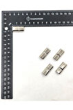 5x10 MM DERİ BİLEKLİK KİLİTİ OVAL MIKNATISLI KİLİT (5 ADET)