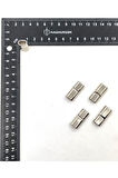 5x10 MM DERİ BİLEKLİK KİLİTİ OVAL MIKNATISLI KİLİT (5 ADET)