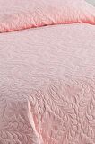 Ivy Pudra Çift Kişilik Microfiber Kapitone Yatak Örtüsü