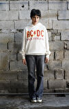 AC/CD Beyaz Sweatshirt
