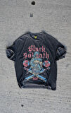 Black Sabbath Born Again Yıkamalı Oversize T-shirt