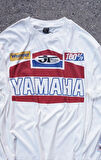 Race Day Yamaha Baskılı Uzun Kol T-shirt