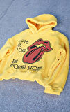 The Rolling Stone Sarı Polar Sweatshirt