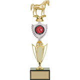ODAK KUPA - Figürlü Kupalar - At Figürlü Kupalar FG-042 C - 39 cm