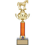 ODAK KUPA - Figürlü Kupalar - At Figürlü Kupalar FG-056 A - 43 cm