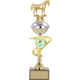 ODAK KUPA - Figürlü Kupalar - At Figürlü Kupalar FG-065 C - 41 cm