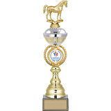 ODAK KUPA - Figürlü Kupalar - At Figürlü Kupalar FG-066 B - 44 cm