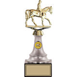 ODAK KUPA - Figürlü Kupalar - At / Binici Figürlü Kupalar FG-010 A - 27 cm