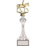ODAK KUPA - Figürlü Kupalar - At / Binici Figürlü Kupalar FG-030 A - 36 cm
