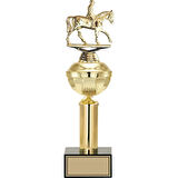 ODAK KUPA - Figürlü Kupalar - At / Binici Figürlü Kupalar FG-047 C - 38 cm