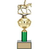 ODAK KUPA - Figürlü Kupalar - At / Binici Figürlü Kupalar FG-049 C - 36 cm