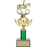 ODAK KUPA - Figürlü Kupalar - At / Binici Figürlü Kupalar FG-050 C - 36 cm