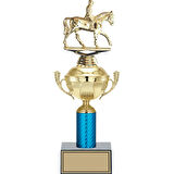 ODAK KUPA - Figürlü Kupalar - At / Binici Figürlü Kupalar FG-052 C - 36 cm