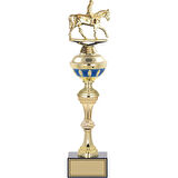 ODAK KUPA - Figürlü Kupalar - At / Binici Figürlü Kupalar FG-063 C - 44 cm