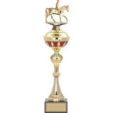 ODAK KUPA - Figürlü Kupalar - At / Binici Figürlü Kupalar FG-064 A - 49 cm