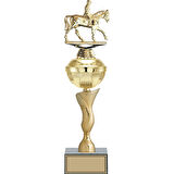 ODAK KUPA - Figürlü Kupalar - At / Binici Figürlü Kupalar FG-069 B - 46 cm
