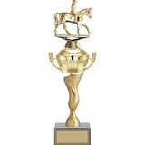 ODAK KUPA - Figürlü Kupalar - At / Binici Figürlü Kupalar FG-070 B - 46 cm