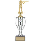 ODAK KUPA - Figürlü Kupalar - Atıcı Figürlü Kupalar FG-025 B - 38 cm