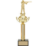 ODAK KUPA - Figürlü Kupalar - Atıcı Figürlü Kupalar FG-048 A - 44 cm