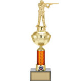 ODAK KUPA - Figürlü Kupalar - Atıcı Figürlü Kupalar FG-055 C - 41 cm