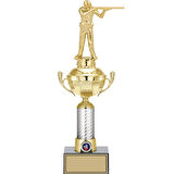 ODAK KUPA - Figürlü Kupalar - Atıcı Figürlü Kupalar FG-058 C - 41 cm