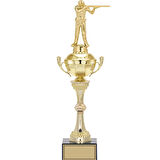 ODAK KUPA - Figürlü Kupalar - Atıcı Figürlü Kupalar FG-062 B - 47 cm