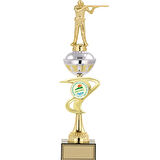 ODAK KUPA - Figürlü Kupalar - Atıcı Figürlü Kupalar FG-065 B - 46 cm