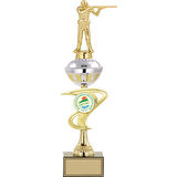 ODAK KUPA - Figürlü Kupalar - Atıcı Figürlü Kupalar FG-065 C - 44 cm