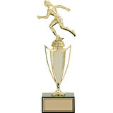 ODAK KUPA - Figürlü Kupalar - Atletizm Kadın Figürlü Kupalar FG-039 B - 34 cm