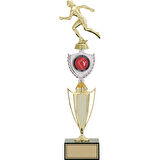 ODAK KUPA - Figürlü Kupalar - Atletizm Kadın Figürlü Kupalar FG-042 B - 46 cm