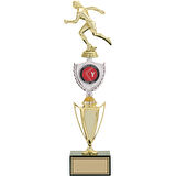 ODAK KUPA - Figürlü Kupalar - Atletizm Kadın Figürlü Kupalar FG-042 C - 43 cm