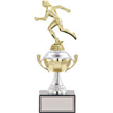 ODAK KUPA - Figürlü Kupalar - Atletizm Kadın Figürlü Kupalar FG-046 C - 31 cm