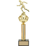 ODAK KUPA - Figürlü Kupalar - Atletizm Kadın Figürlü Kupalar FG-047 A - 44 cm