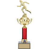 ODAK KUPA - Figürlü Kupalar - Atletizm Kadın Figürlü Kupalar FG-054 B - 44 cm