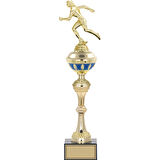 ODAK KUPA - Figürlü Kupalar - Atletizm Kadın Figürlü Kupalar FG-063 B - 48 cm
