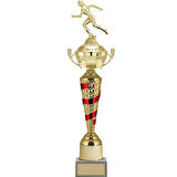 ODAK KUPA - Figürlü Kupalar - Atletizm Kadın Figürlü Kupalar FG-078 A - 58 cm