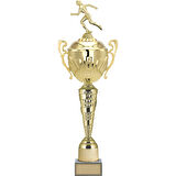 ODAK KUPA - Figürlü Kupalar - Atletizm Kadın Figürlü Kupalar FG-090 A - 68 cm