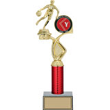ODAK KUPA - Figürlü Kupalar - Basketbol Kadın Figürlü Kupalar FG-016 B - 36 cm
