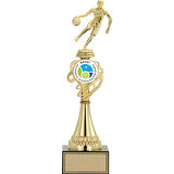 ODAK KUPA - Figürlü Kupalar - Basketbol Kadın Figürlü Kupalar FG-034 A - 37 cm