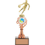 ODAK KUPA - Figürlü Kupalar - Basketbol Kadın Figürlü Kupalar FG-034 C - 33 cm