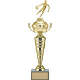 ODAK KUPA - Figürlü Kupalar - Basketbol Kadın Figürlü Kupalar FG-076 B - 48 cm