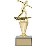 ODAK KUPA - Figürlü Kupalar - Bowling Erkek Figürlü Kupalar FG-011 B - 26 cm