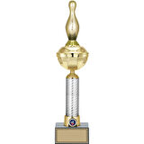 ODAK KUPA - Figürlü Kupalar - Bowling / Pin Figürlü Kupalar FG-057 A - 46 cm