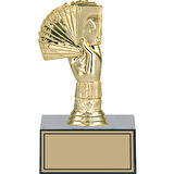 ODAK KUPA - Figürlü Kupalar - Briç Figürlü Kupalar FG-001 C - 17 cm
