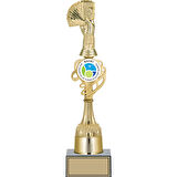 ODAK KUPA - Figürlü Kupalar - Briç Figürlü Kupalar FG-033 B - 39 cm