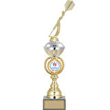 ODAK KUPA - Figürlü Kupalar - Dart Figürlü Kupalar FG-066 C - 48 cm
